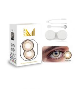 Muicin Mr & Mrs Party Wear Colored Eye Contact Lenses-True sapphire  - ISPK-0157